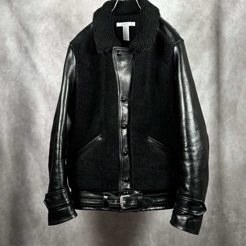 MASSES HORSE GRIZZLY JACKET VINTAGE W フロント全体像