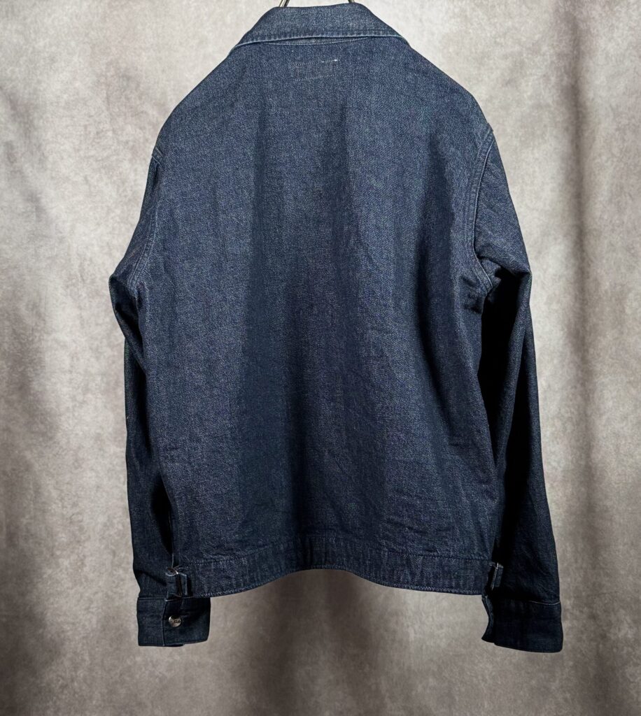 MASSES DENIM SNAP JKT 背面全景