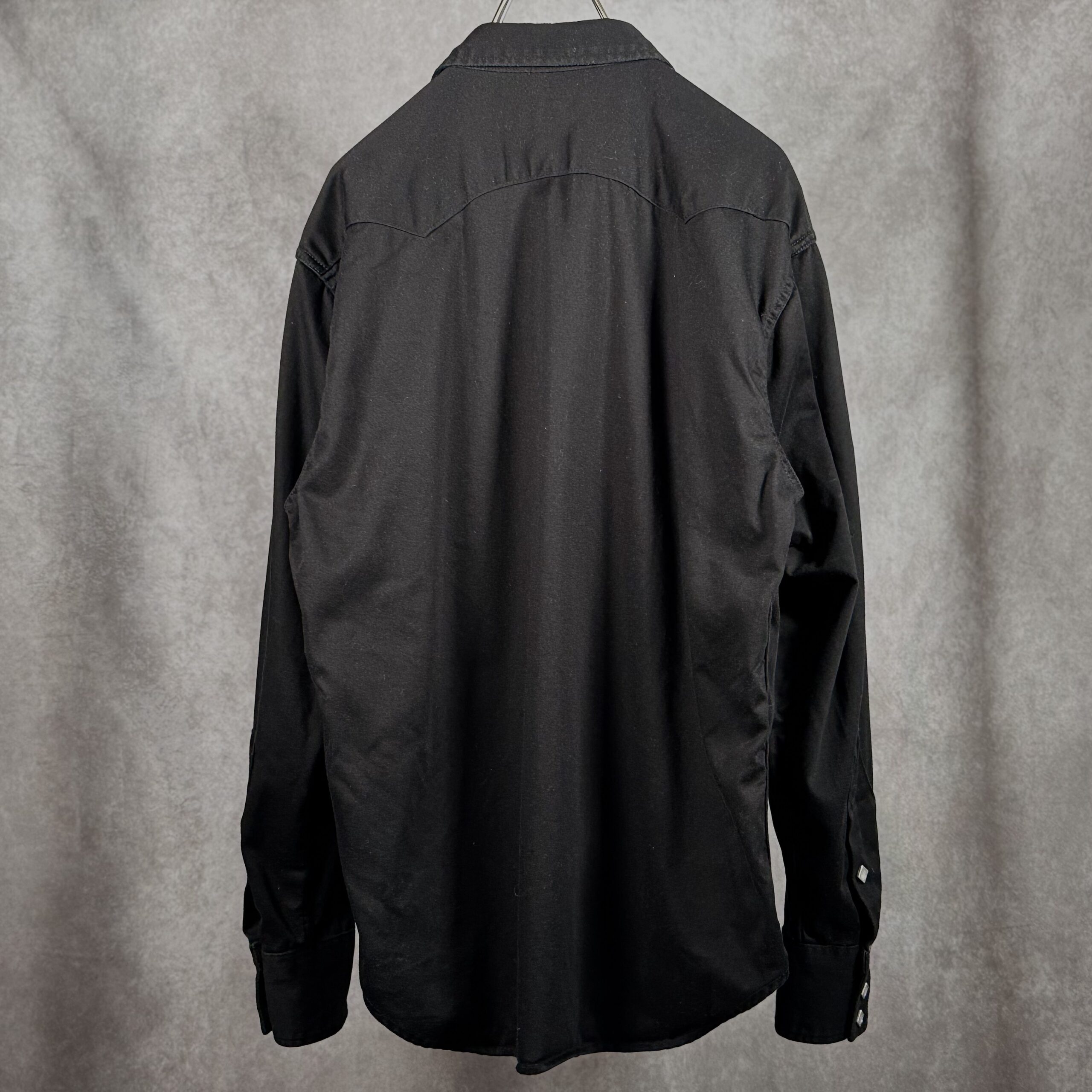 MASSES WESTERN SHIRT CS 背面全景