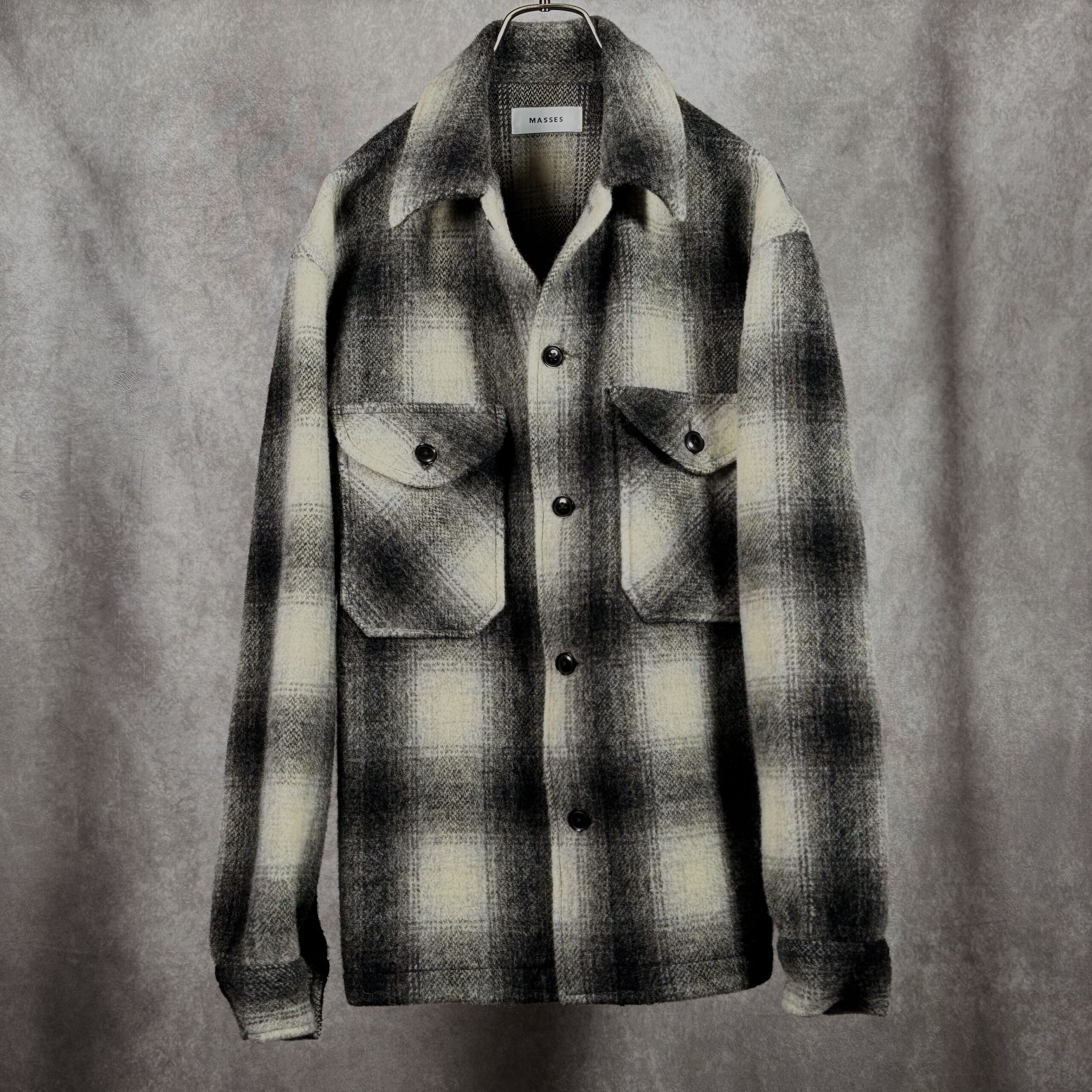 MASSES SHADOW CPO JKT フロント着用シルエット