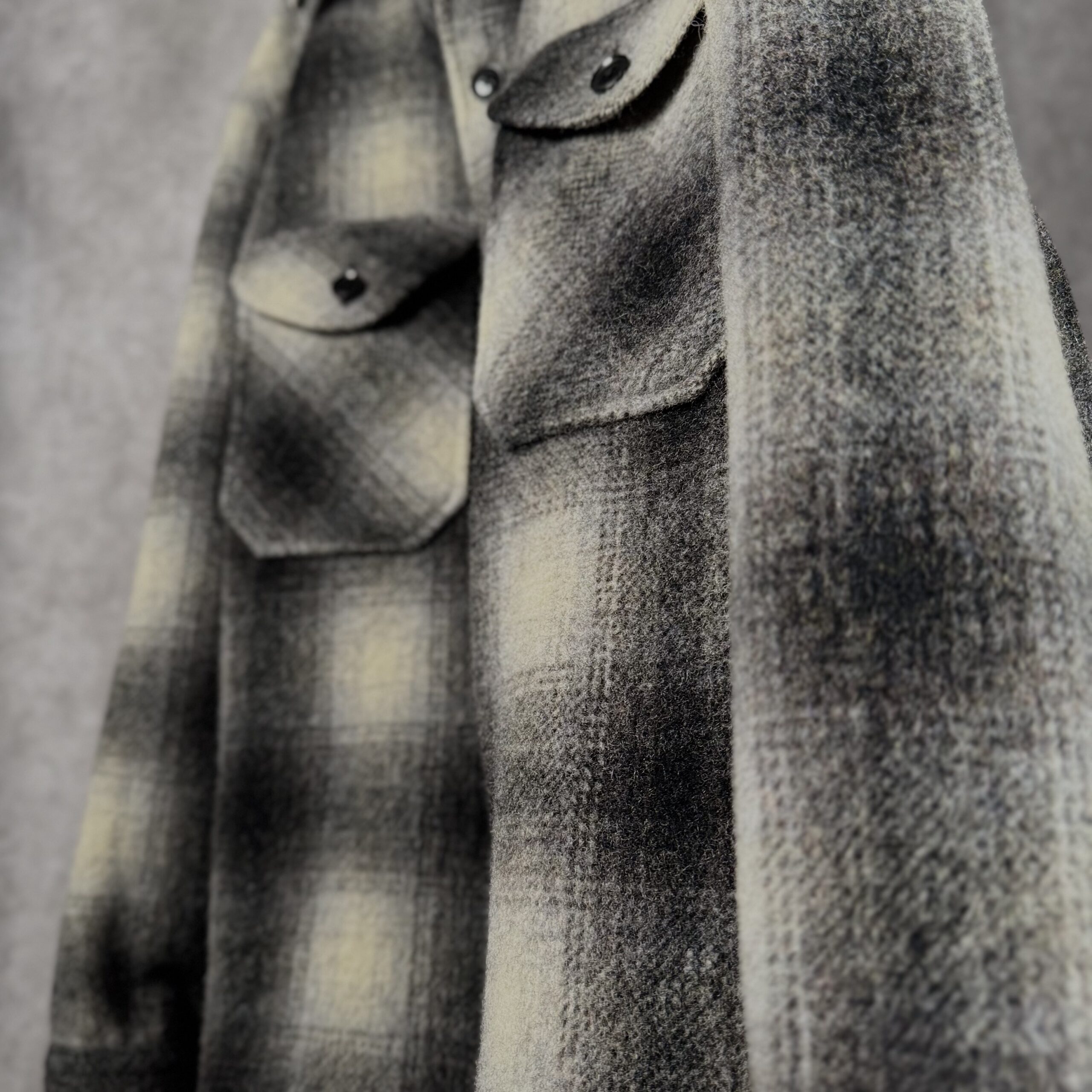 MASSES SHADOW CPO JKT フラップポケット接写