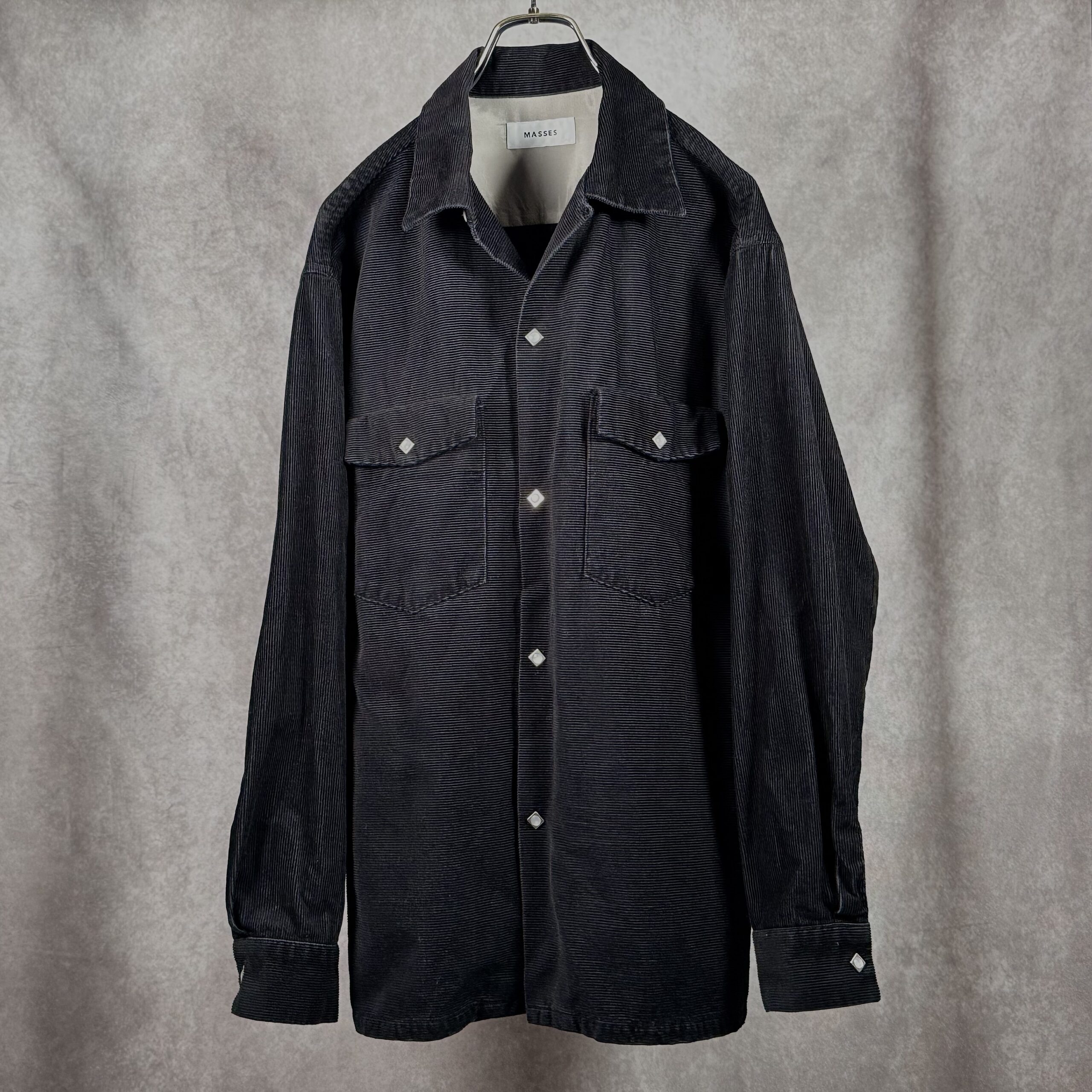 MASSES WESTERN CORDUROY SHIRT フロント全体像