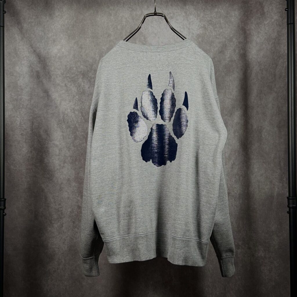 MASSES SWEAT HOODED ARCH WASH バックプリント