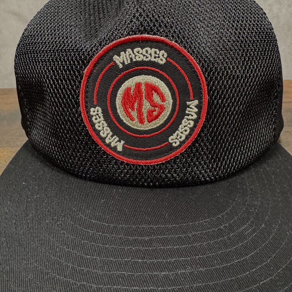 MASSES ALL MESH CAP オリジナルワッペン 25SS