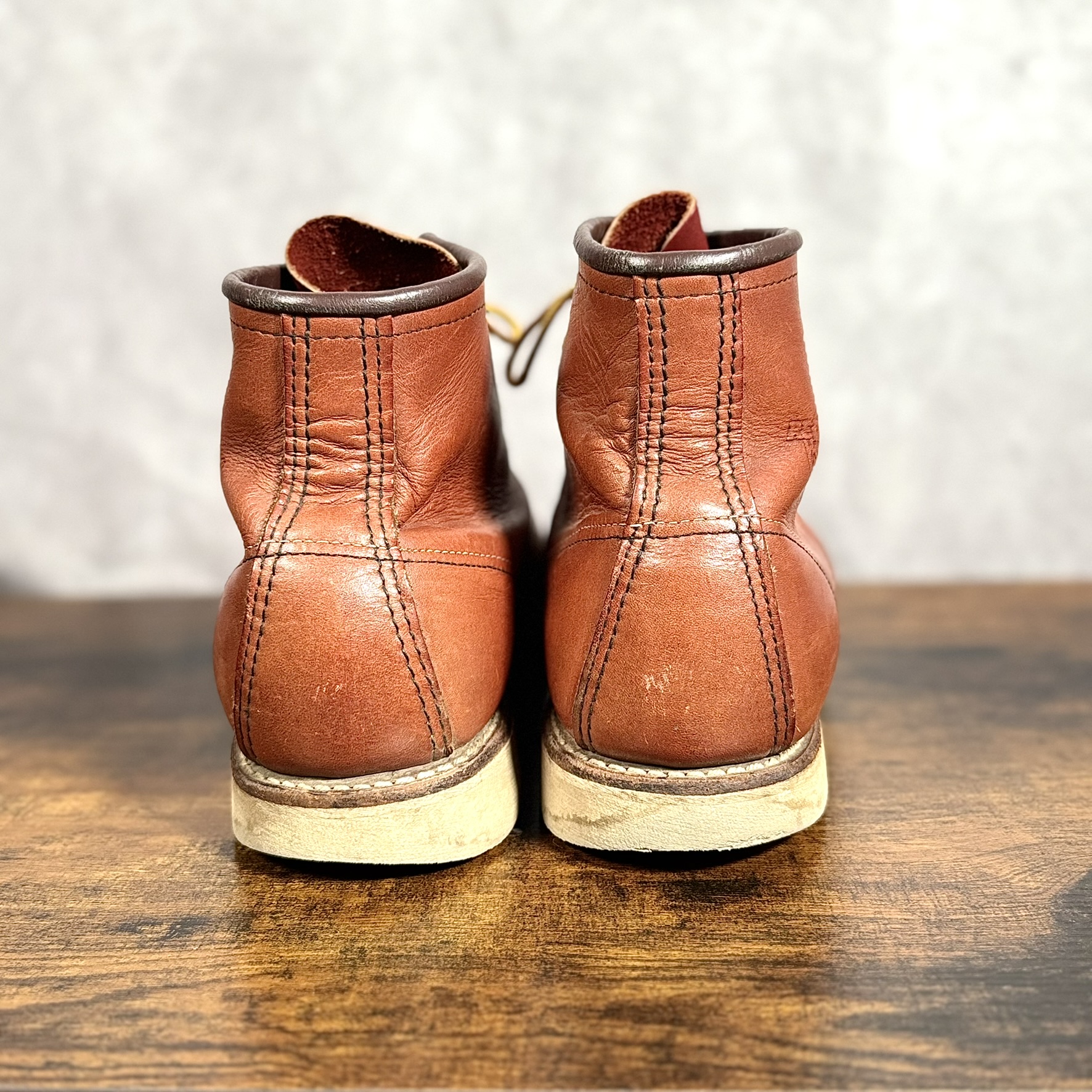 RED WING 8131 メンテナンス前:アッパー